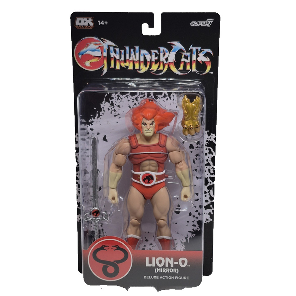 Super7 Thundercats LION-O Mirror Version Deluxe 7 inch Action Figure NIB